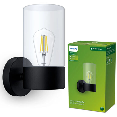 Philips LED Flareon 8720169266537 Applique extérieure E27 noir (1/4)