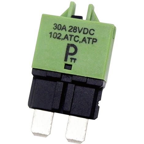PARTS PTT Circuit Breaker Standard, type 3, Manual Reset, 30A C001-102-0097 Disjoncteur 30 A vert 1 pc(s) V924173