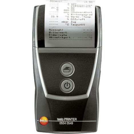 N/A testo 0554 0549 Imprimante rapide testo, Convient pour (détails) Appareils testo avec interface