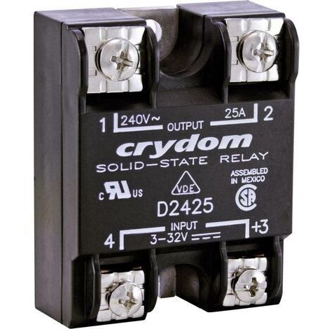Crydom Relais à semi-conducteurs H12WD4850 50 A Tension de contact (max.): 660 V/AC à commutation au (1/4)