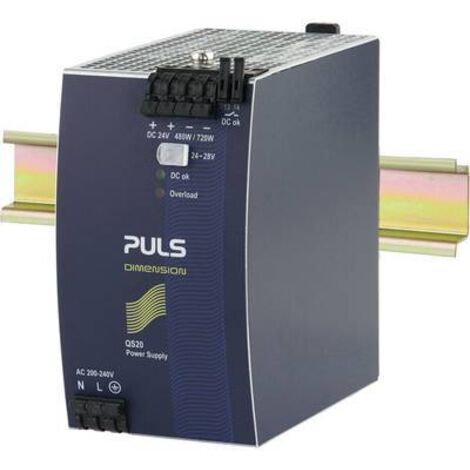 Alimentation rail DIN PULS DIMENSION QS20.244 28 V/DC 20 A 480 W 1 x (1/3)