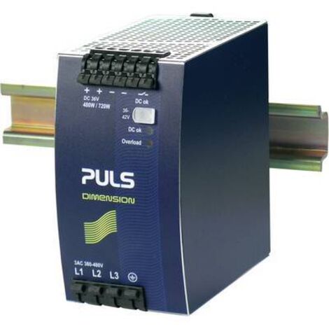 Alimentation rail DIN PULS DIMENSION QT20.361 42 V/DC 13.3 A 480 W 1 x (1/3)