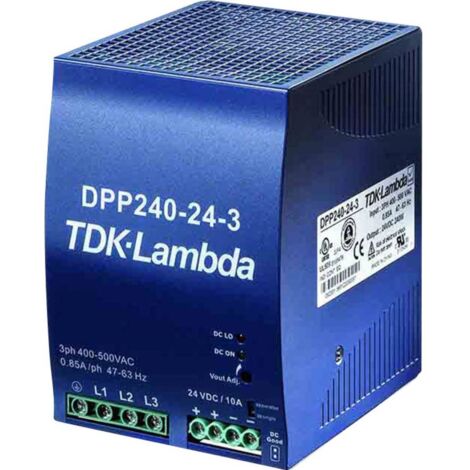 Alimentation rail DIN TDK-Lambda DPP240-24-1 28.5 V/DC 10 A 240 W 1 x
