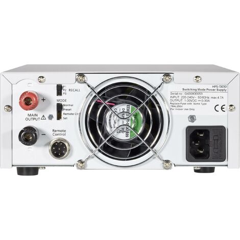 Alimentation de laboratoire réglable à mémoire 1 - 30 V/DC 0 - 30 A 900 W VOLTCRAFT HPS-13030 S95278