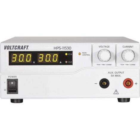 Alimentation de laboratoire réglable à mémoire 1 - 15 V/DC 0 - 30 A 450 W VOLTCRAFT HPS-11530 (1/4)