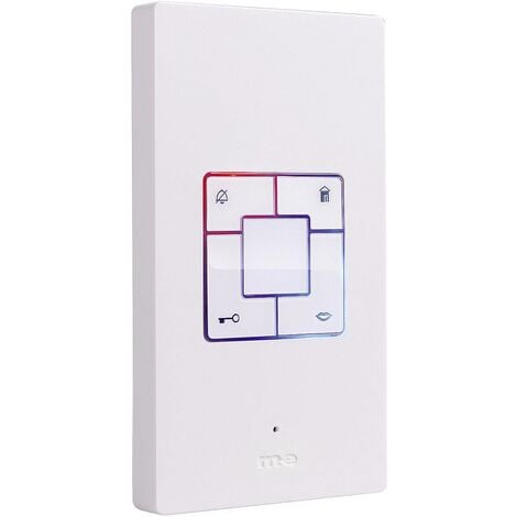 m-e modern-electronics Vistus Citofono Cablato Unità interna Bianco