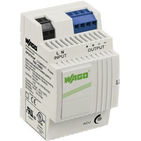 Alimentation rail DIN WAGO EPSITRON® COMPACT POWER 787-1002 26.4 V/DC 1.3 A 31.2 W 2 x (1/3)