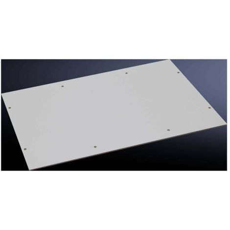 Plaque de montage Rittal 9550.000 Bakélite gris clair (RAL 7035) 1 pc(s) S27814 (1/2)