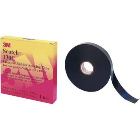 Bande de réparation Scotch® 130C Scotch SCOTCH130C-19X9.15 noir (L x l) 9 m x 19 mm résine caoutchou (1/2)