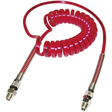 Tuyau spiralé IMI NORGREN PU311200238 rouge Ø extérieur: 12 mm Ø intérieur: 8 mm Pression de service (max.): 9 bar 1 pc(s) S61709 (1/2)