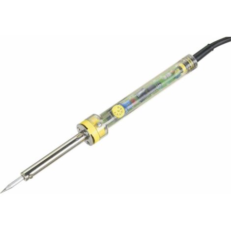 Toolcraft – Fer à souder électrique 60 W – Plage de température 200-450 °C – Tension 230 V – Panne crayon – Précision ±5 % – 588269 - JLS-03
