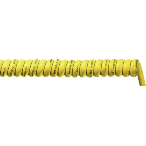 Câble spiralé LAPP ÖLFLEX® SPIRAL 540 P 73220114 1500 mm / 5000 mm 3 G 0.75 mm² jaune 1 pc(s) (1/2)