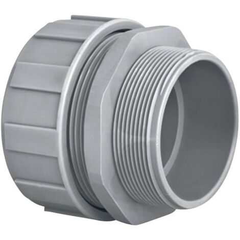 HellermannTyton Gaine annelée PA66 gris haute résistance (1/2)