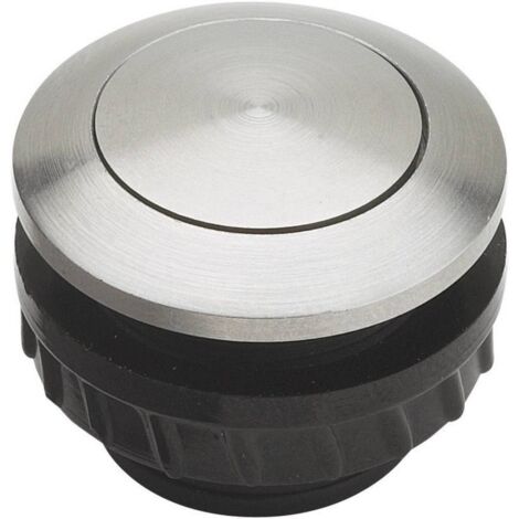 Bouton de sonnette simple Grothe 62000 acier inoxydable 12 V/1,5 A X92988 (1/2)