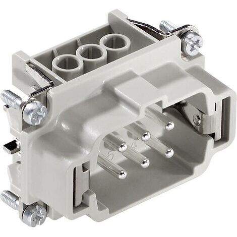 LAPP 10190000 Insert mâle EPIC® H-B 6 Nombre total de pôles 6 + PE 1 pc(s) (1/2)