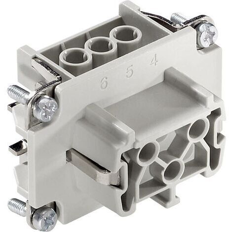 LAPP 10191000 Insert femelle EPIC® H-B 6 Nombre total de pôles 6 + PE 1 pc(s) (1/2)