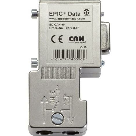 Connecteurs EPIC® Data CAN-Bus à 90° 1 pc(s) LAPP EPIC® ED-CAN-90 21700537 D19808 (1/5)