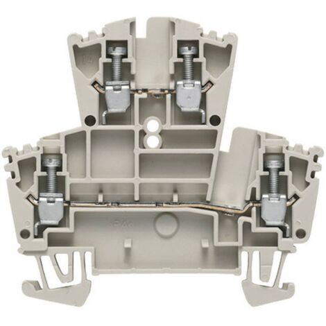 Bloc de jonction double étage Weidmüller WDK 2.5V BL 1022380000-1 bleu 1 pc(s) D15497 (1/2)