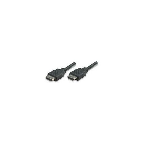 Câble de raccordement Manhattan 323246-CG 10.00 m noir D38252