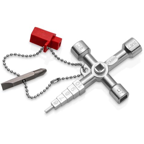 KNIPEX 00 11 04 Profi-Key pour systèmes standard de fermeture 89 mm