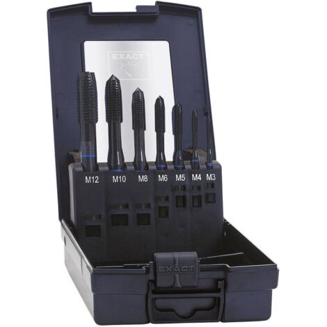 Jeu De Tarauds Machine à Droite HSS - Filetage Fin (ex: M16x1.5mm) - Pour Acier, Inox, Cuivre, Aluminium