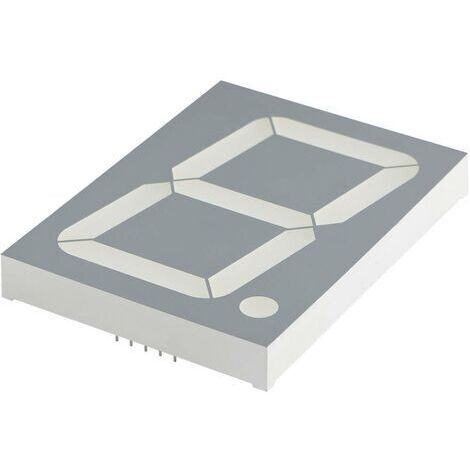 Kingbright Afficheur 7 segments rouge 101.2 mm 7.4 V Nombre de chiffres: 1 SC40-19SURKWA V373611 (1/2)