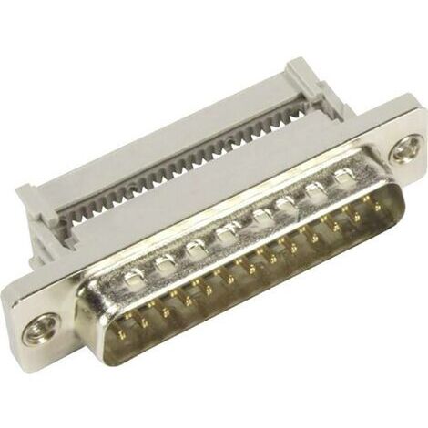 SUB-D mâle 25 pôles HARTING 09663287700 180 ° autodénudant 1 pc(s) Q805751 (1/2)