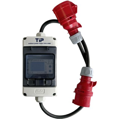 Compteur de coûts d'énergie TIP - Thüringer Industrie Produkte 43201 Etalonnage MID A704841 (1/2)