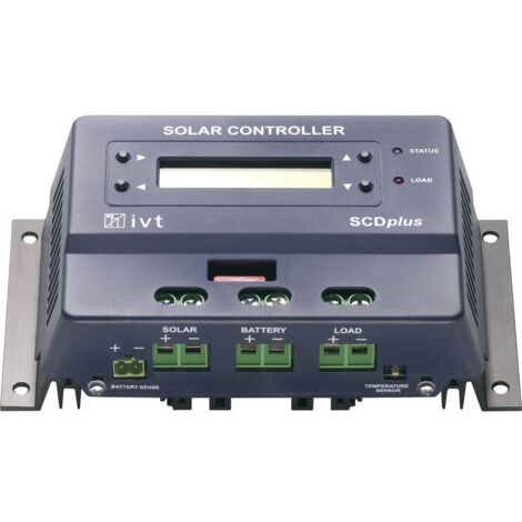 Régulateur de charge solaire IVT SCDplus 40A 12 V, 24 V 40 A A687321 (1/2)