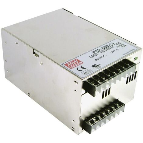 MW Mean Well PSP-600-24 Alimentation à découpage 24 V/DC 25 A 600 W A042701