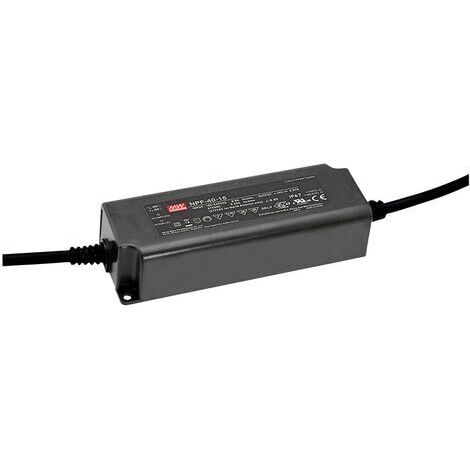 Driver LED Mean Well NPF-40-12 12 V 3.34 A Courant constant+tension constante Y494261