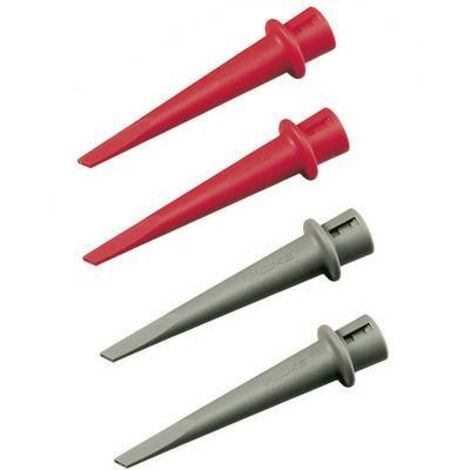 Fluke HC200 Jeu de pointes de touche connecteur rouge, gris Y458081 (1/2)