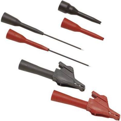 Fluke TP920 pointes de touche sécurité rouge et noir 6 pcs (1/3)