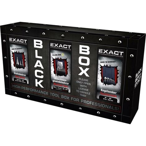 Exact 70611 Set de tarauds pour machine métrique M3 - M12 coupe à droite HSS-E forme B 1 pc(s) Y660341 (1/3)