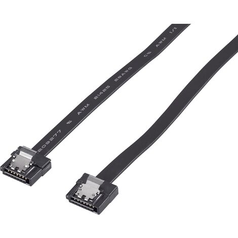 Renkforce disque dur Câble de raccordement [1x SATA femelle 7 pôles - 1x SATA femelle 7 pôles] 0.50 m noir Y093561
