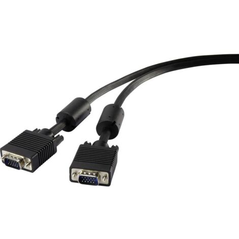 Câble de raccordement Renkforce RF-4212507 10.00 m noir W719801 (1/2)