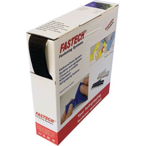 FASTECH® B25-SKL01999910 Bande auto-agrippante hotmelt à coller partie crochets (L x l) 10 m x 25 mm (1/3)