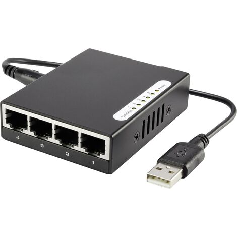 Switch réseau Renkforce RF-4451433 5 ports 100 MBit/s alimentation USB W626991