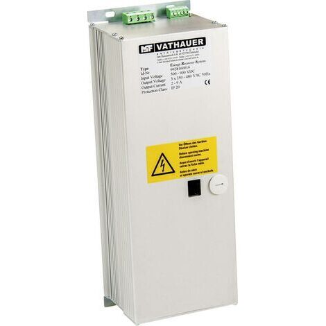 MSF-Vathauer Antriebstechnik Système de récupération d'énergie ERS 5 kW triphasé 580 V W022111 (1/3)