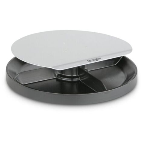 Kensington Spin Station Plateau tournant pour moniteur Plage d'altitude: 5.7 à 8.2 cm gris S722711 (1/3)