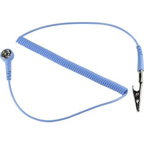 CÂBLE DE MISE À LA TERRE ANTISTATIQUE (ESD) TRU COMPONENTS SPKL-4-244-SK 1364528 2.44 M 1 PC(S)