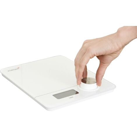 Korona Pia Balance de cuisine numérique Plage de pesée (max.)=5 kg blanc S448451