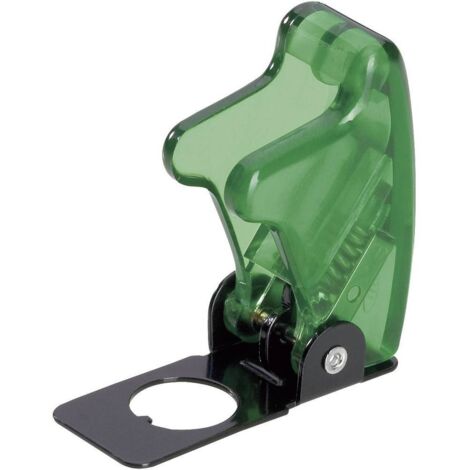 Couvercle de protection TRU COMPONENTS TC-R17-10B GREEN 1587852 vert (transparent, TC-R17-10B) 1 pc(s) (1/3)