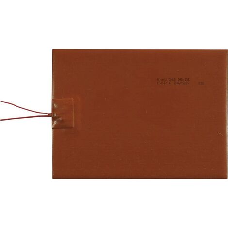 Thermo TECH silicone Feuille chauffante autocollant 230 V/DC, 230 V/AC 500 W Indice de protection IPX7 (L x l) 195 mm x 145 mm S015221
