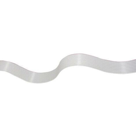 econ connect 28AWG14GR Câble en nappe Pas: 1.27 mm 14 x 0.08 mm² gris 30.50 m X381271 (1/3)