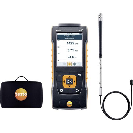 testo 440 Set 16 mm Anémomètre