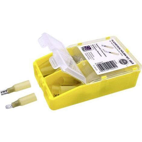 TRU COMPONENTS TC-6646708 Assortiment de cosses à sertir 4 mm² 6 mm² jaune 60 pc(s) X898441 (1/2)