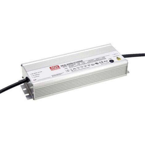 Mean Well HLG-320H-C2800A Driver de LED à courant constant 319.2 W 1400 - 2800 mA 57 - 114 V/DC réglable, protection contre les surcharges, surtenti D920201 (1/3)