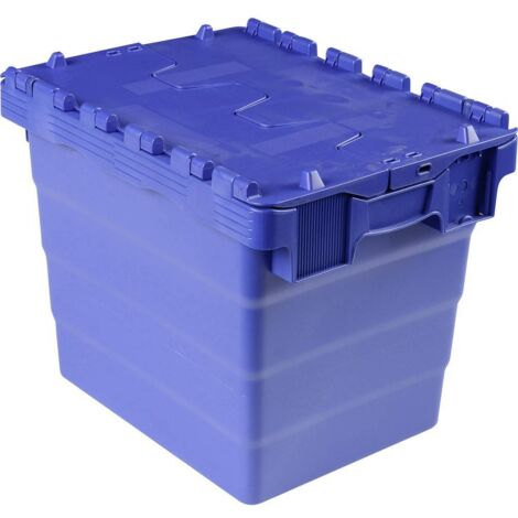 VISO DSW 4332 Bac fermable (l x H x P) 400 x 320 x 300 mm bleu 1 pc(s) C588171 (1/3)