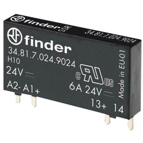 Finder Relais à semi-conducteurs 34.81.7.005.9024 Tension de contact (max.): 33 V/DC à commutation instantanée 1 pc(s) C155961 (1/2)